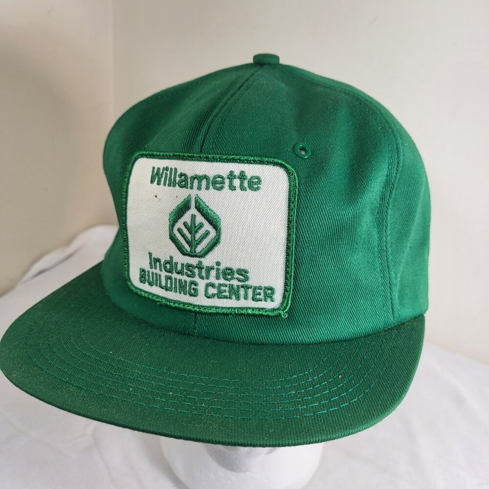 WILLIAMETTE Industries K-Brand Hat Snapback Baseball Vintage 80s Cap Dad Trucker